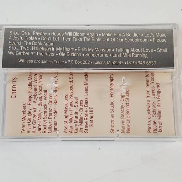 Witness - HALLELUJAH IN MY HEART [Cassette Tape] - Picture 2 of 2